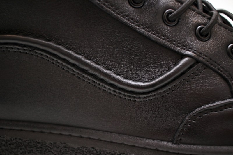 WINTER BOOTS ( БОТИНКИ ) Мужские зимние ботинки на шерсти М черны кожа 46916988-ш KADAR